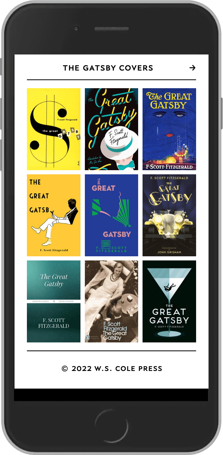 The Gatsby Covers Cover